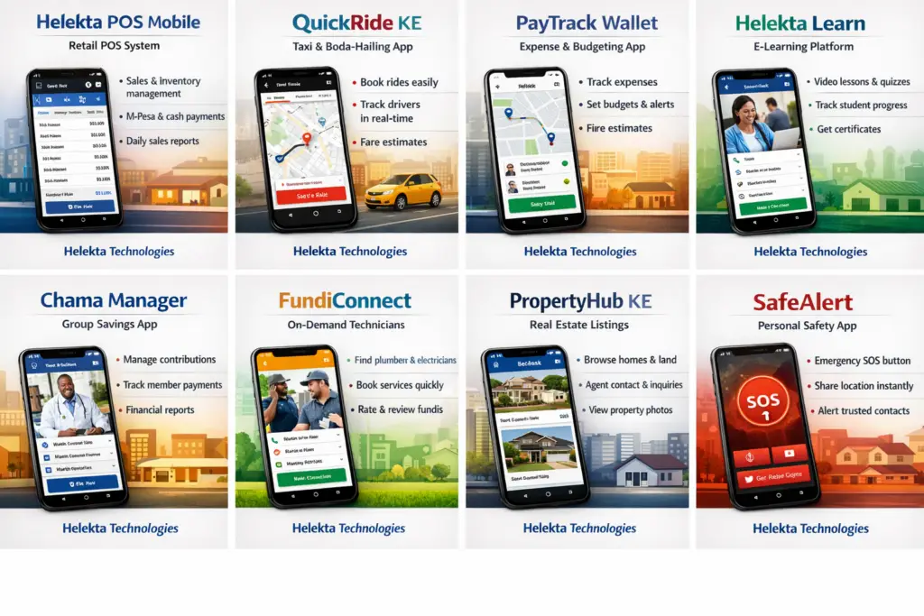helekta technologies app showcase